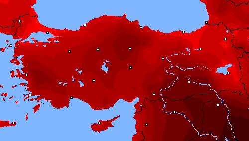 Sıc. En yük. Türkiye
